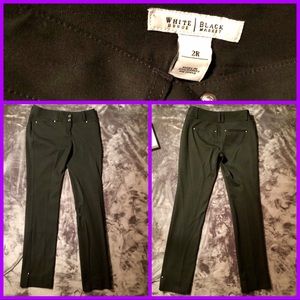 White House Black Market slim leg pants
